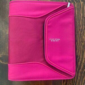 Five Star Zipper Binder 1-1/2 Inch 3_ Ring Binder